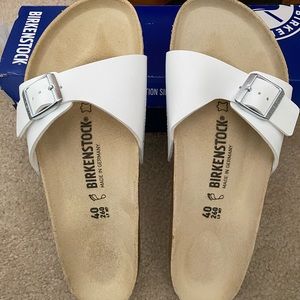 Birkenstock Madrid BS Sandals: White
